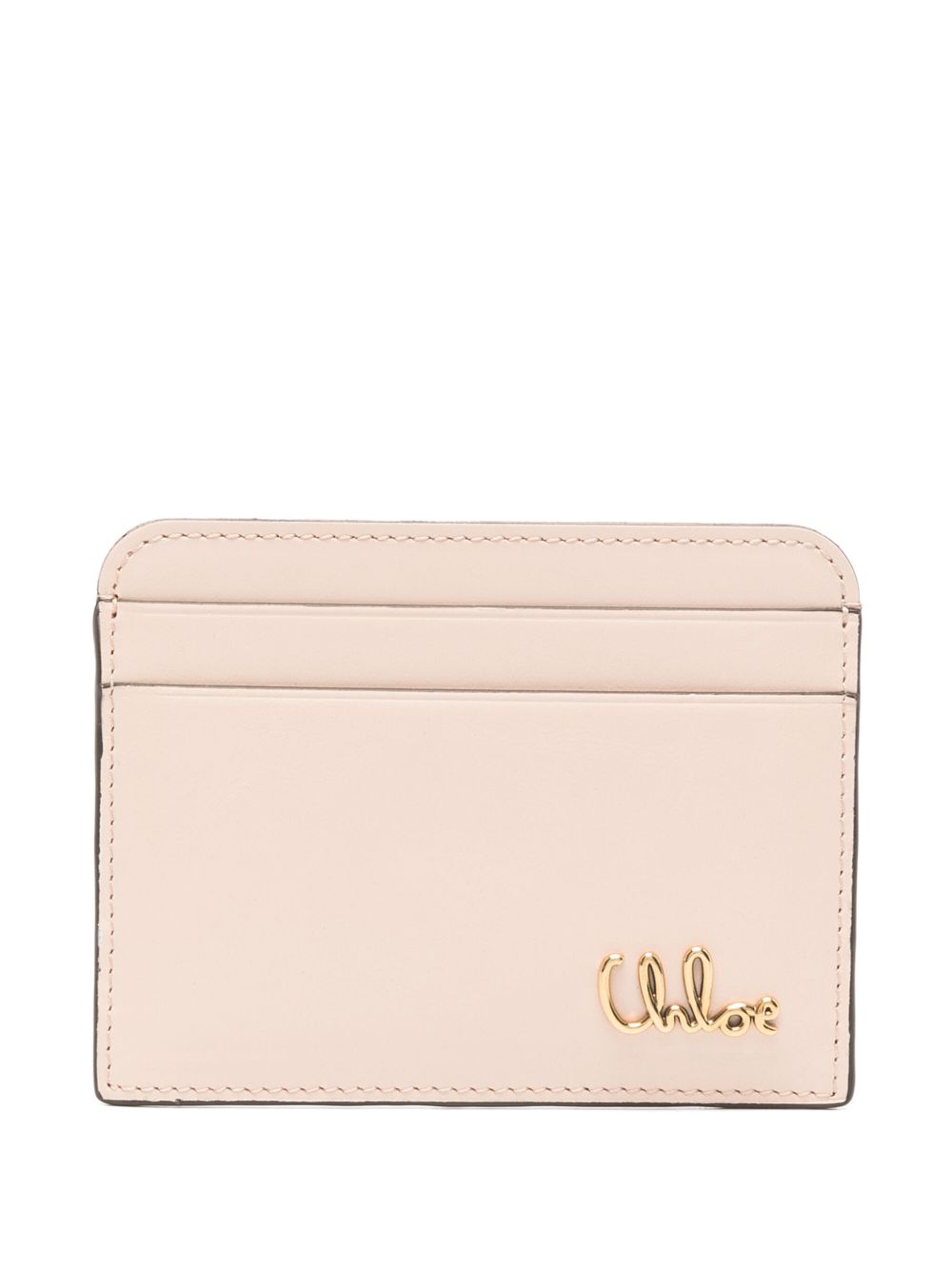 CH25SP480O166J5 CHLOÉ 아이코닉 레더 카드 케이스
